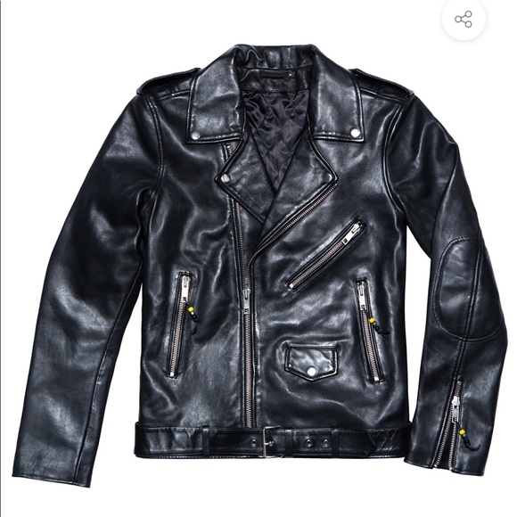 BLK DNM Men’s leather jacket - Picture 1 of 10